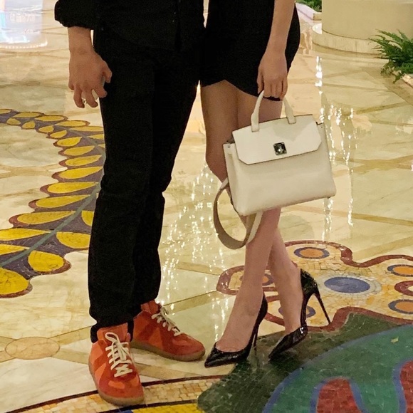 MCM White leather handbag convertible backpack - Picture 6 of 6